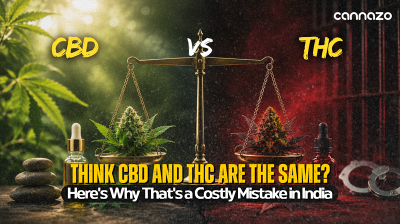 CBD vs THC in India: Differences, Uses & Which Is Right for You