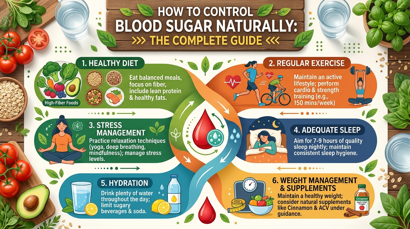 How to Control Blood Sugar Naturally: The Complete Guide
