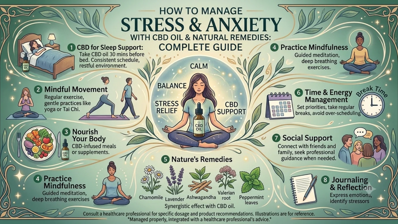 How to Manage Stress & Anxiety Naturally: Complete Guide