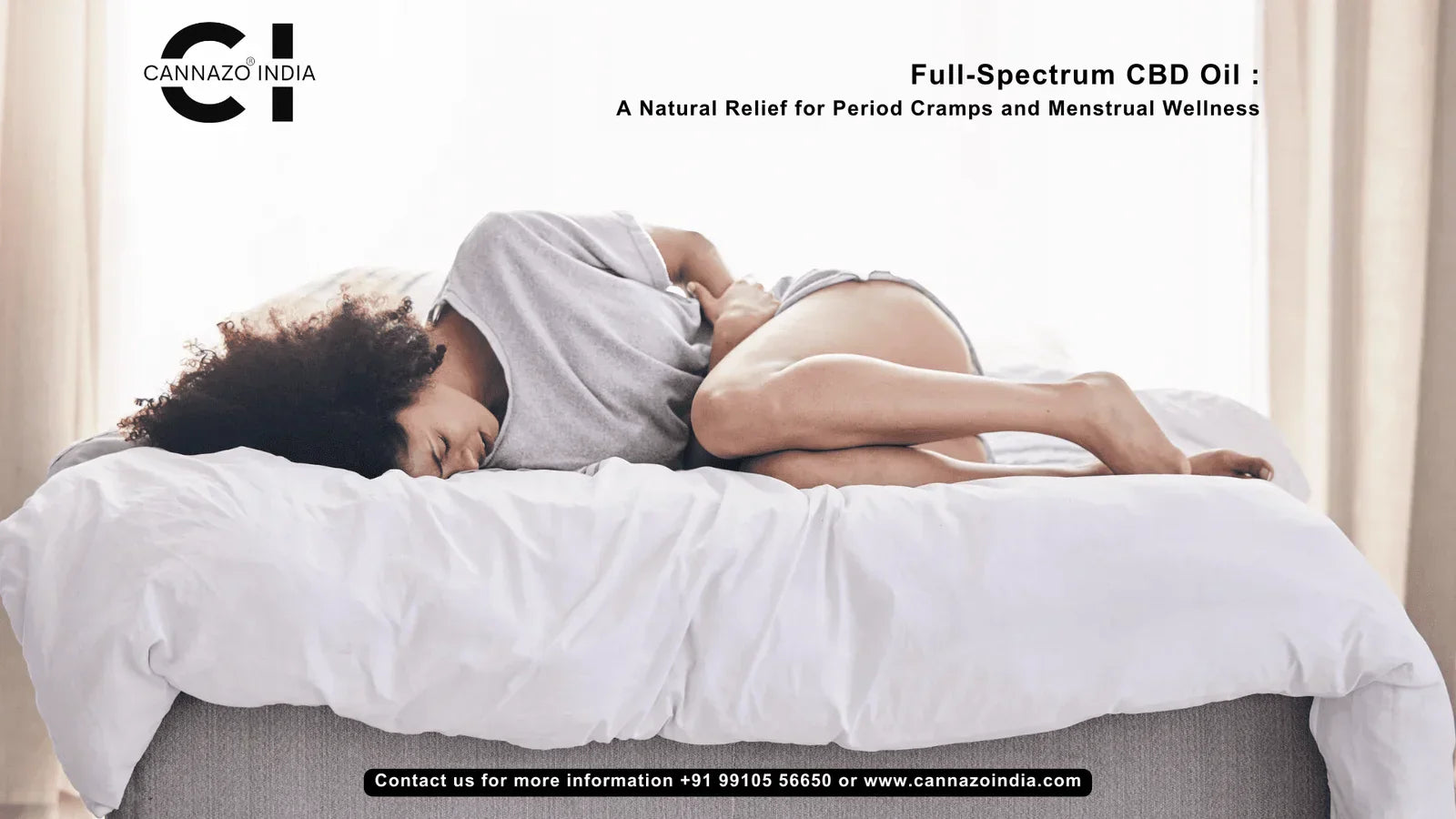 Full-Spectrum CBD Oil : A Natural Relief for Period Cramps and Menstrual Wellness