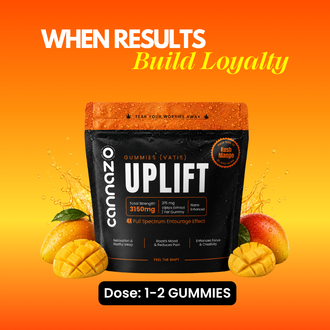 Uplift Gummies (Vatis) – Strong Vati for Depression, Chronic Pain and Insomnia, De-addiction | 315mg