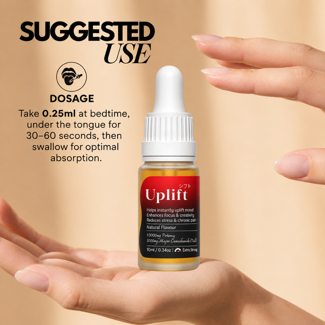 Uplift Drops: Strong Oil for Depression, Chronic Pain and Insomnia