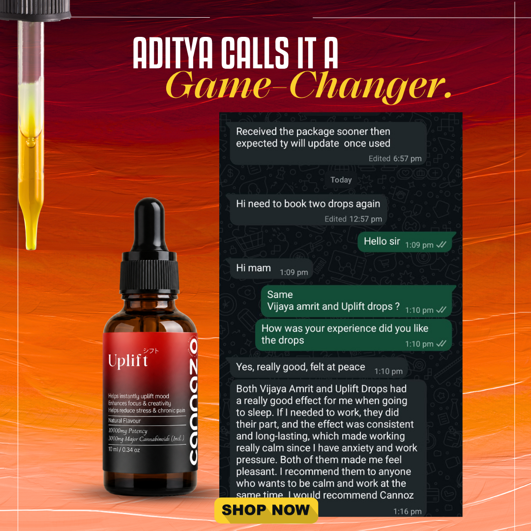 Uplift Drops: Strong Oil for Depression, Chronic Pain and Insomnia