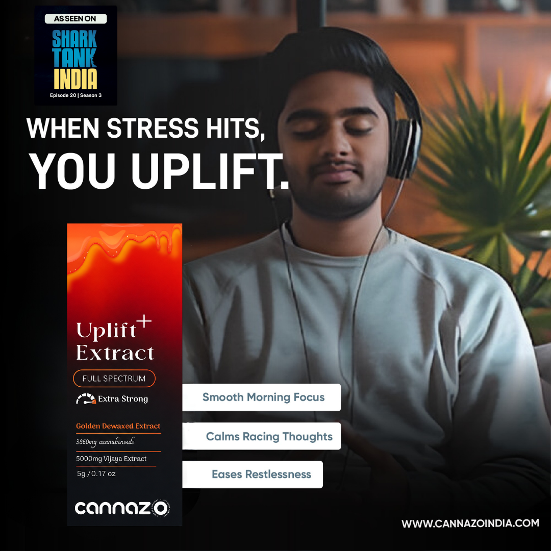 Uplift Plus: Extra Strong Full-Spectrum Extract for Chronic Pain, De-Addiction and Insomnia