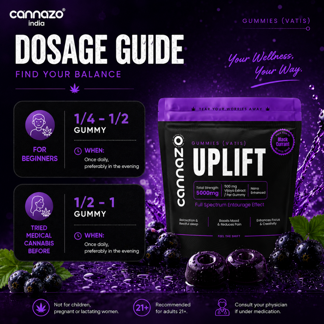Uplift Gummies - 500mg (400mg Active Extract) Blackcurrant Vatis | Advanced Support for Chronic Pain & Comfort