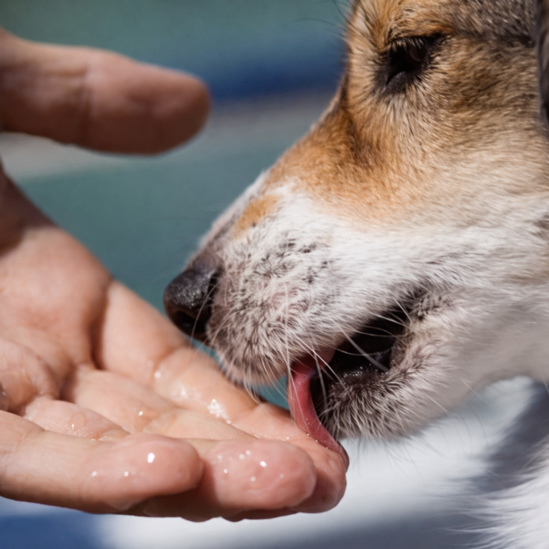 Hand-to-Lick Method