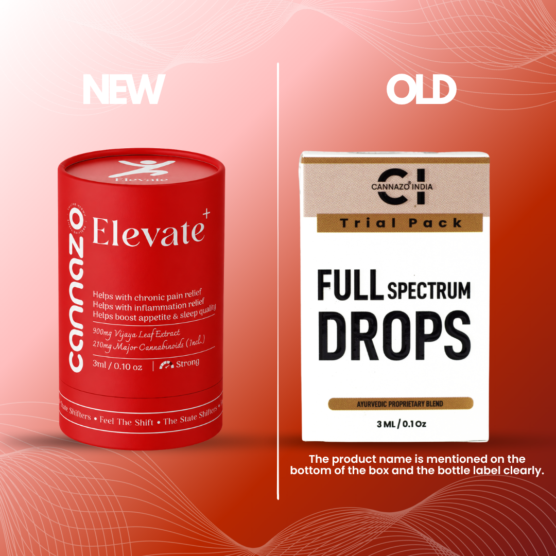 ELEVATE + Drops (Vijaya Ambrosia) – CBD+THC Formula