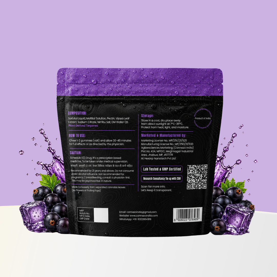 Uplift Gummies (Vatis) – 500mg Blackcurrant | Advanced Support for Chronic Pain & Comfort