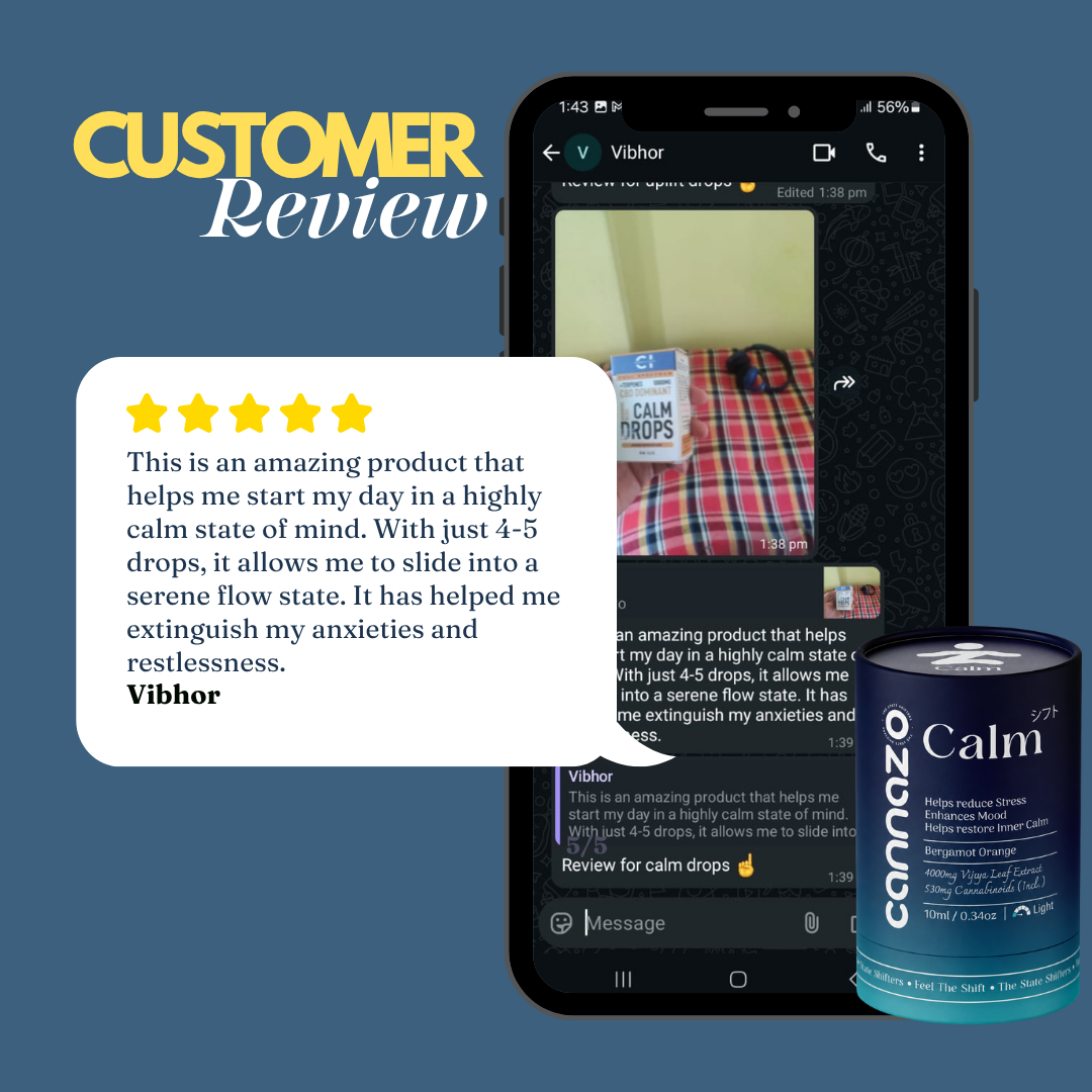 Calm Drops: for Stress, Anxiety and Mood Support