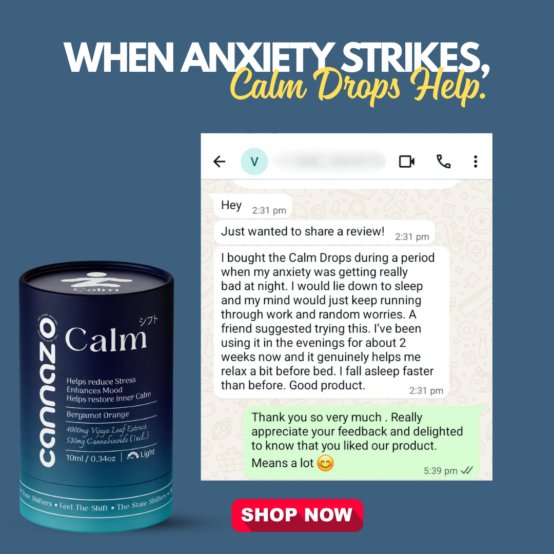 Calm Drops: for Stress, Anxiety and Mood Support