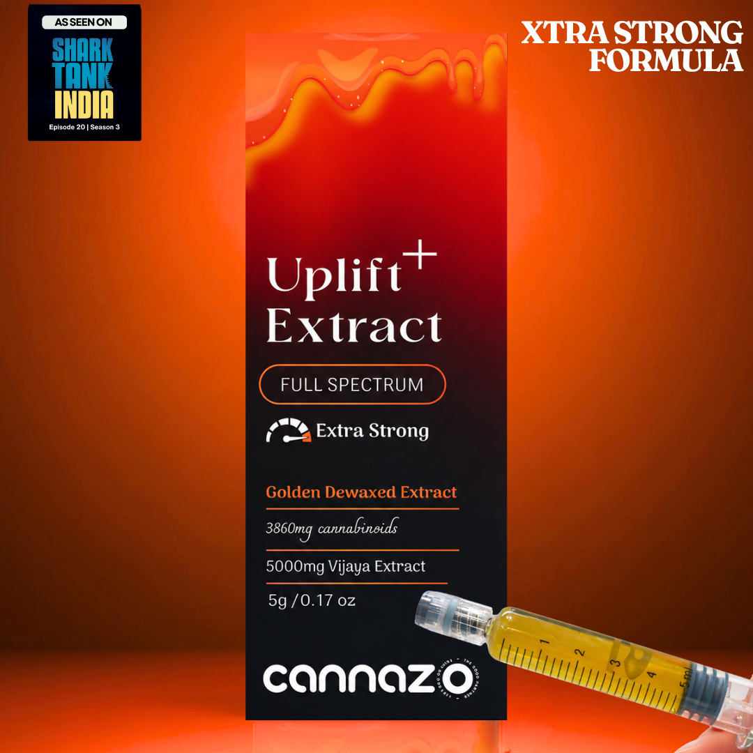 Uplift Plus: Extra Strong Full-Spectrum Extract for Chronic Pain, De-Addiction and Insomnia