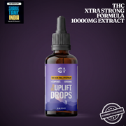 Uplift Drops: THC-Dominant Oil for Depression, Chronic Pain and Insomnia