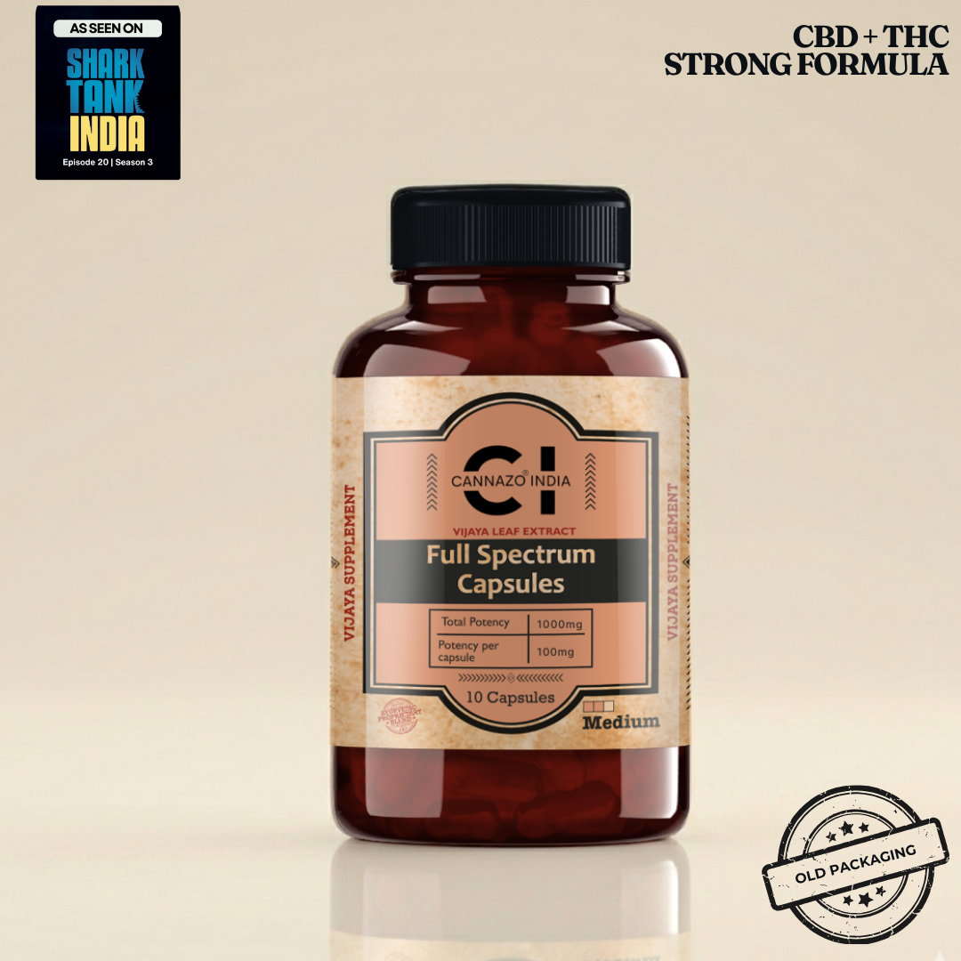 Elevate PLUS+ 100mg RSO extract Pain Capsules – CBD + THC for Chronic Pain & Inflammation Relief