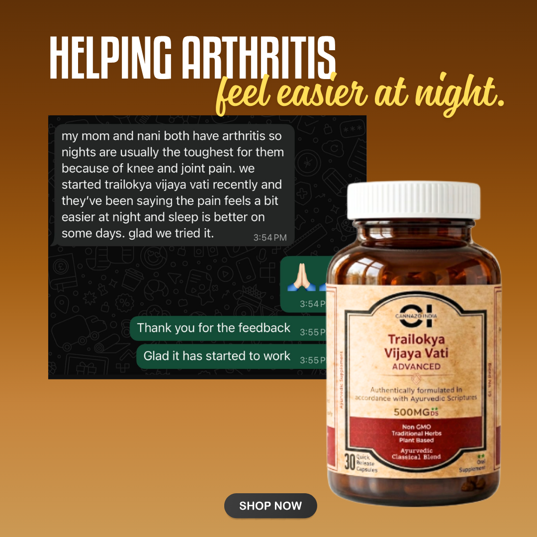 Trailokya Vijaya Vati: Elevate Tablets 500mg – Pain & Inflammation Relief