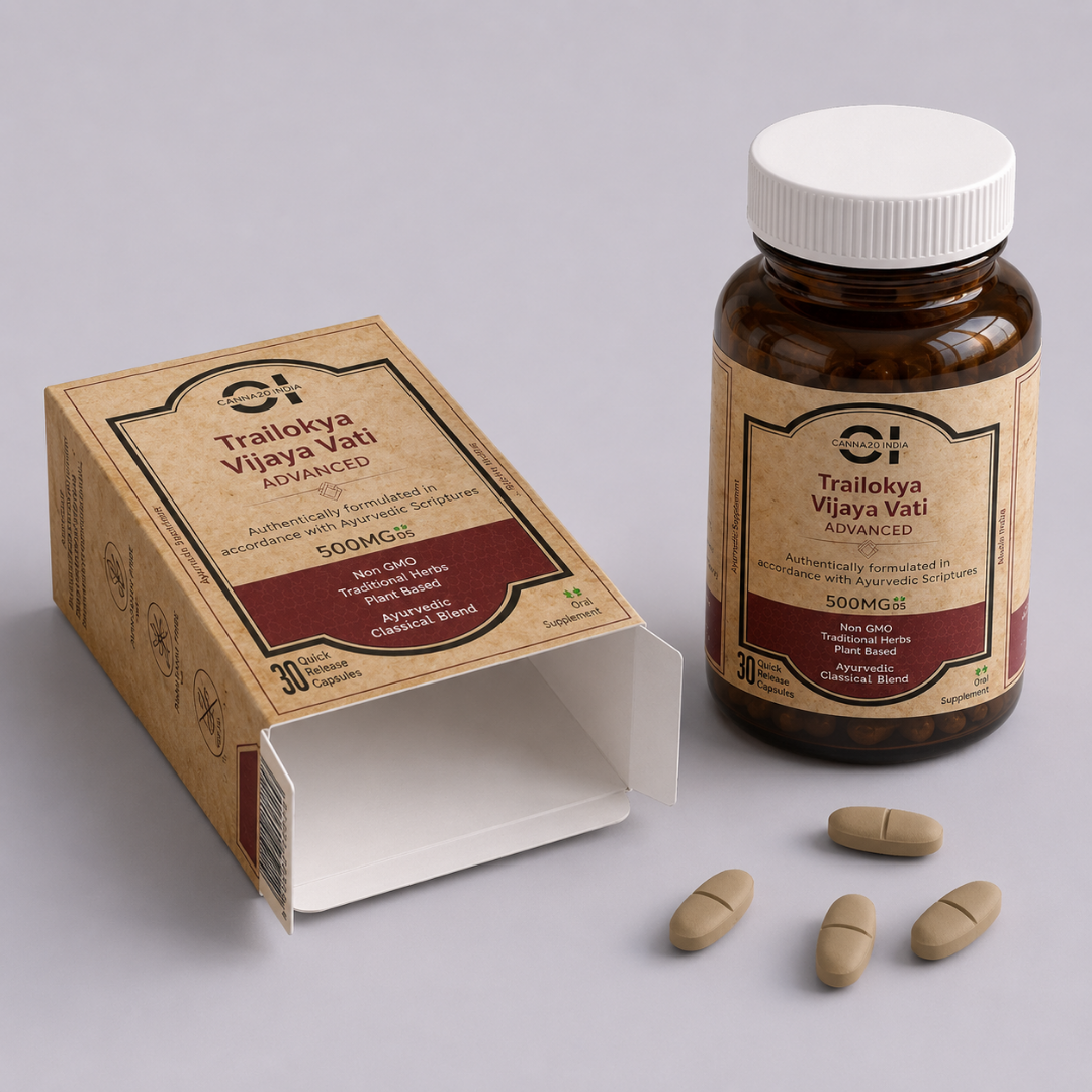 Trailokya Vijaya Vati: Elevate Tablets 500mg – Pain & Inflammation Relief