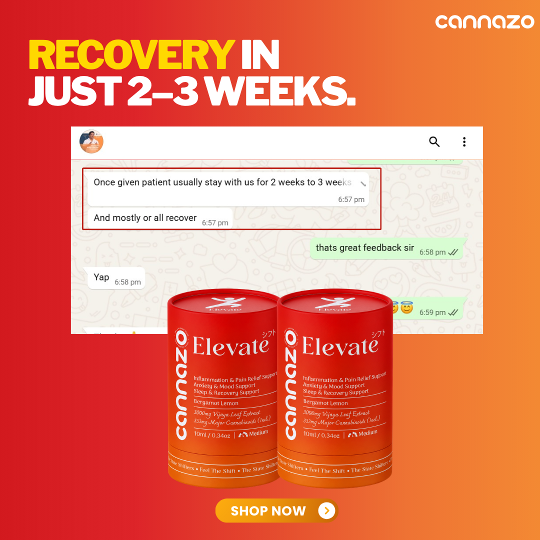 Elevate- Recovery CBD+THC Oil