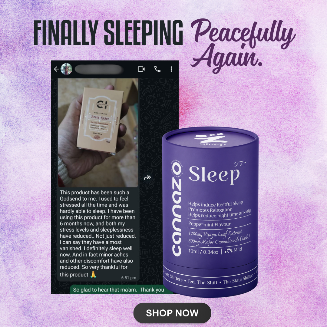 Brain Easer: Sleep - Ayurvedic Drops for Insomnia, Restlessness and Sleep Disorders