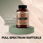 Full Spectrum Capsules - Pain Aid, Painkiller, Insomnia, Anti-Inflammatory