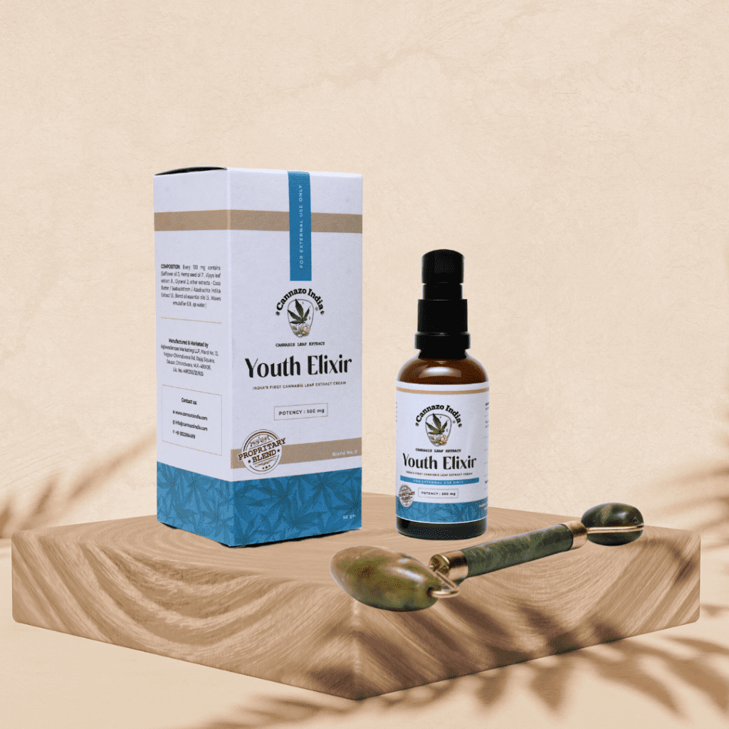 Youth Elixir: India’s First CBD / Vijaya Skin Care Cream