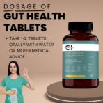 Dosage information for Gut Health Tablet by Cannazo India