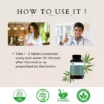 Cannazo India Gut Health tablets HOW TO USE