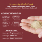 Japanese AstaReal Astaxanthin 7mg with DHA & L-Glutathione - Image 3