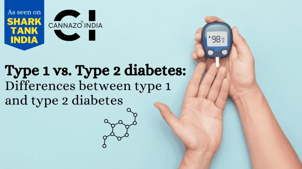 Type 1 vs. Type 2 diabetes: Differences between type 1 and type 2 diabetes