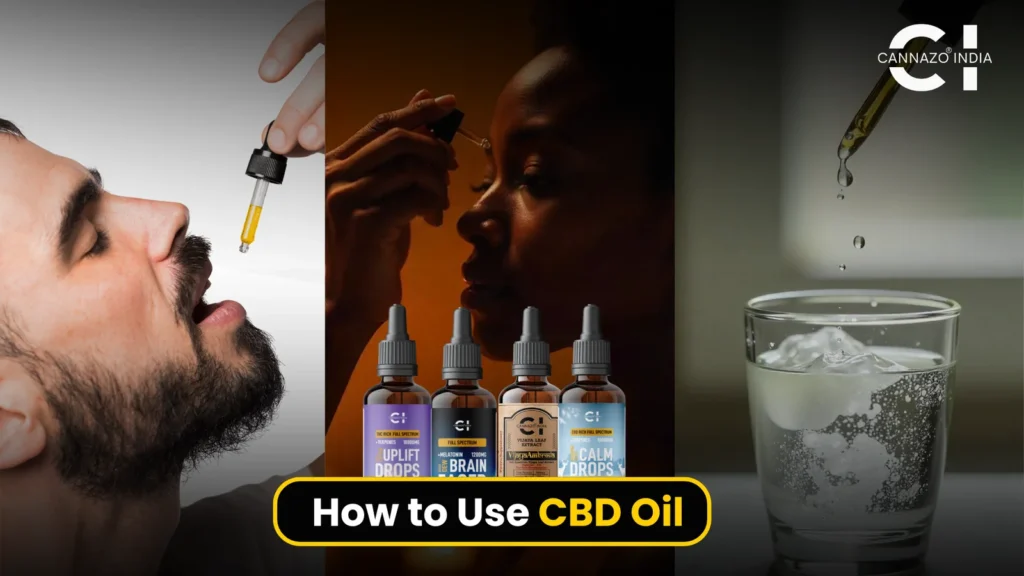 how to use cbd oil india