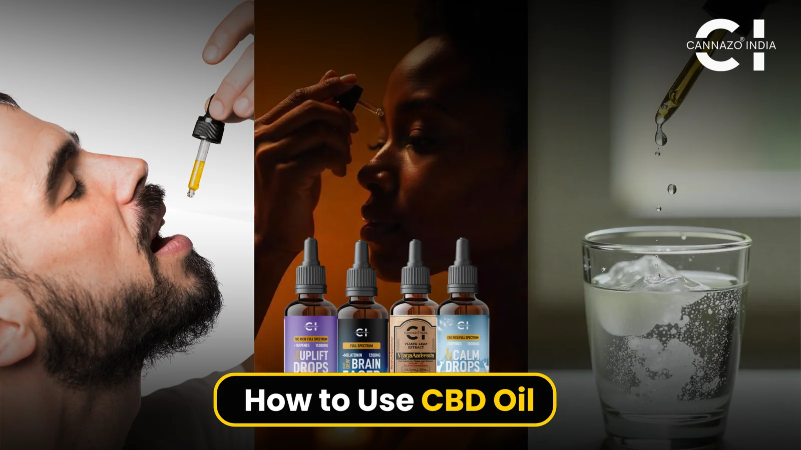 how to use cbd oil india