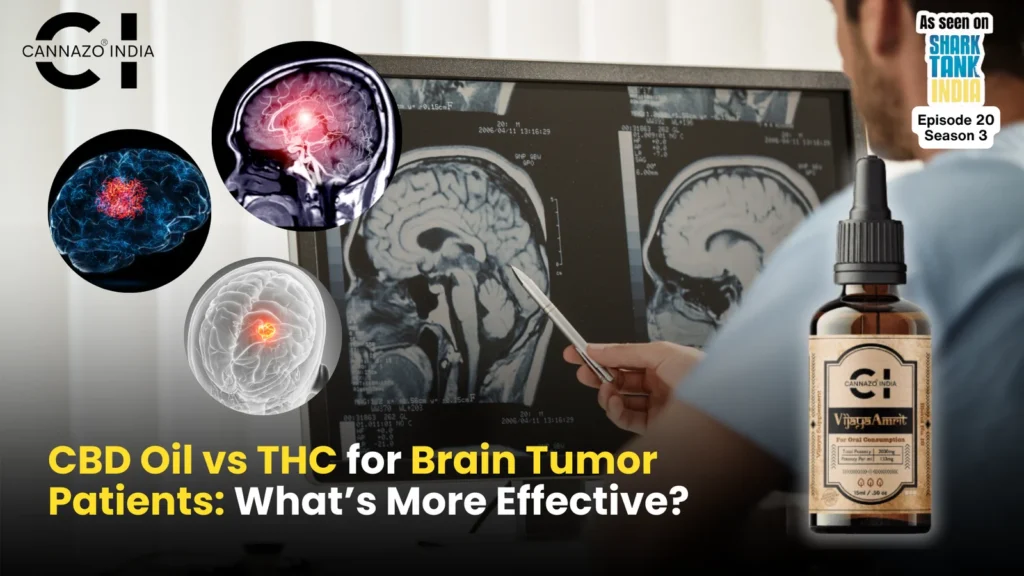 cbd oil vs thc for brain tumour patients